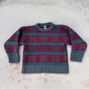 Vintage 80s Woolrich 100% Wool Sweater
